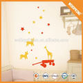 Long term usage luminous epoxy deer and tree wall stickers